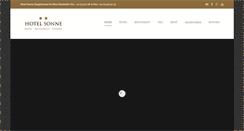 Desktop Screenshot of hotel-sonne.ch